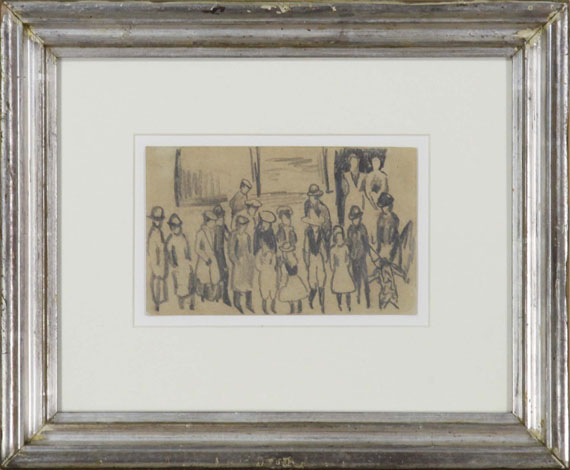 August Macke - Straßenszene: Kinderkarneval - Frame image