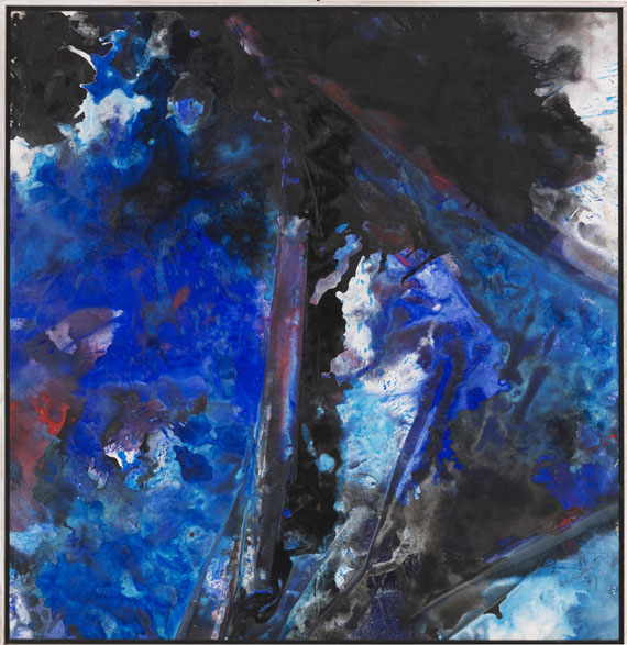 Fred Thieler - Im Blauen Wind - Frame image