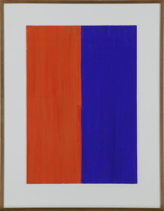 Günther Förg - Ohne Titel (2 Blatt) - Frame image
