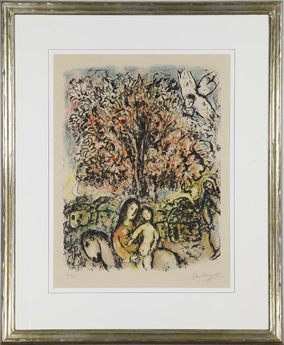 Marc Chagall - Die Heilige Familie (La sainte famille) - Frame image