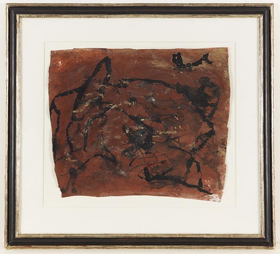 Emil Schumacher - Ohne Titel - Frame image