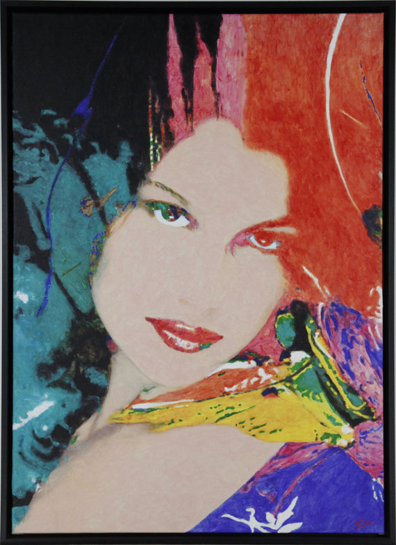 James Francis Gill - Portrait Study A - Frame image