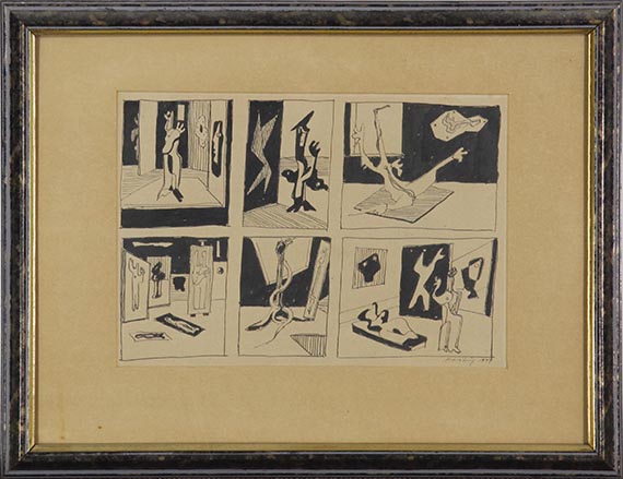 Karl Hartung - Abstrakte Plastiken in Ausstellungsräumen - Frame image