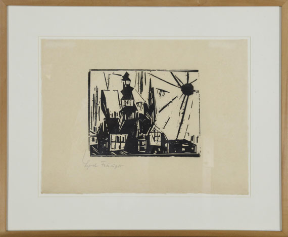 Lyonel Feininger - Troistedt - Frame image