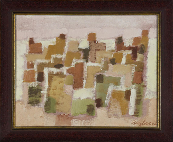 Eduard Bargheer - Fellachendorf - Frame image