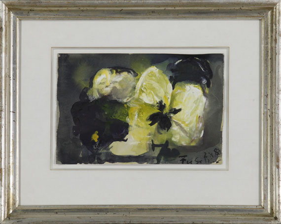 Klaus Fußmann - Stiefmütterchen - Frame image