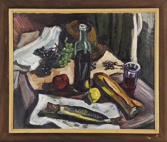 Friedrich Kunitzer - Pariser Stilleben - Frame image