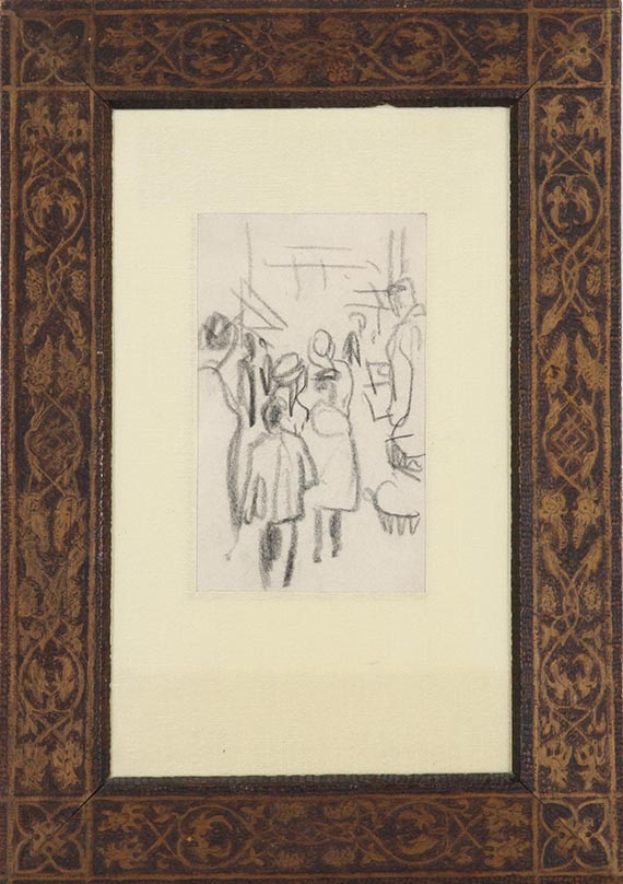 August Macke - Straßenszene - Frame image