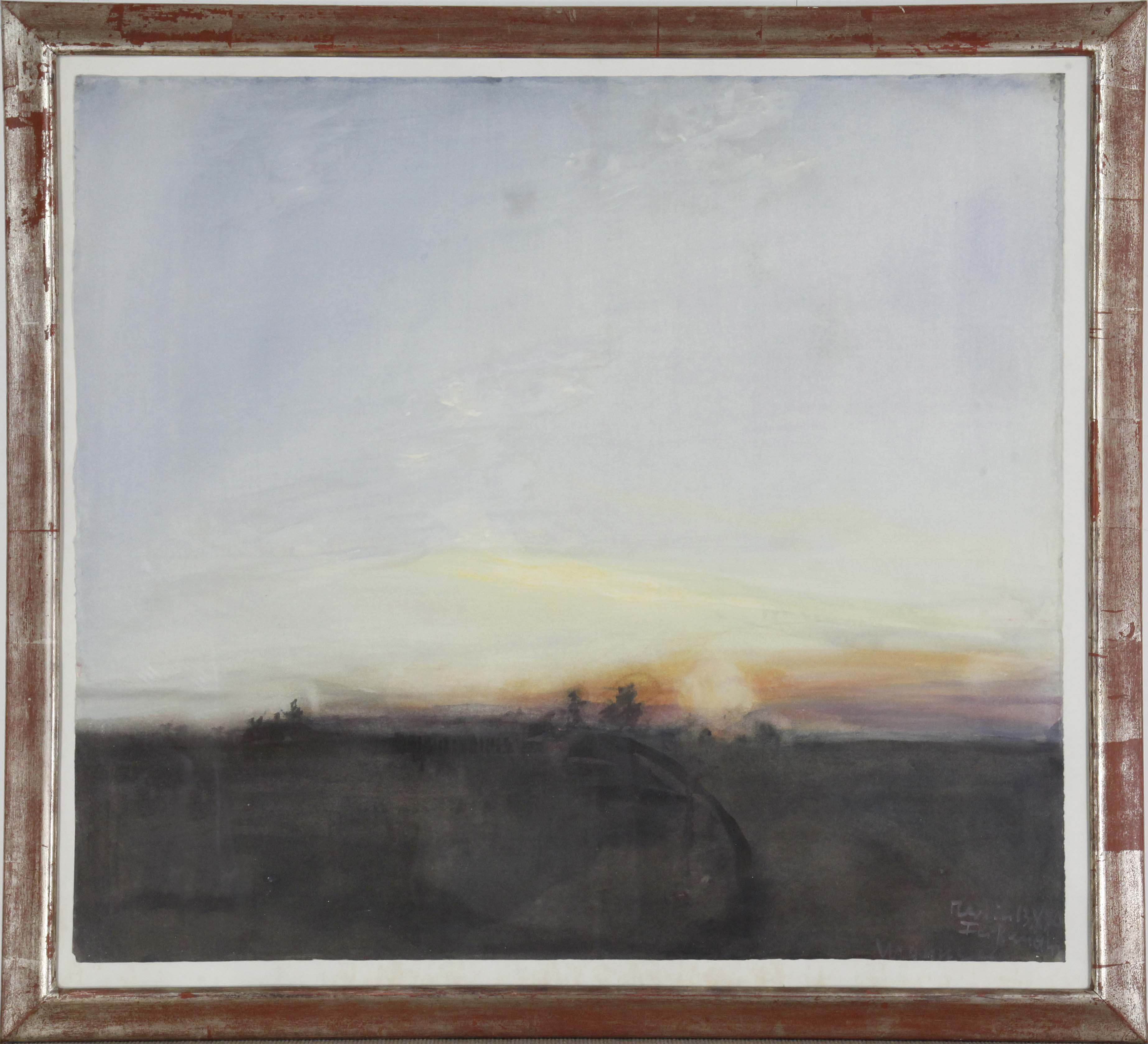 Klaus Fußmann - Wannsee - Frame image