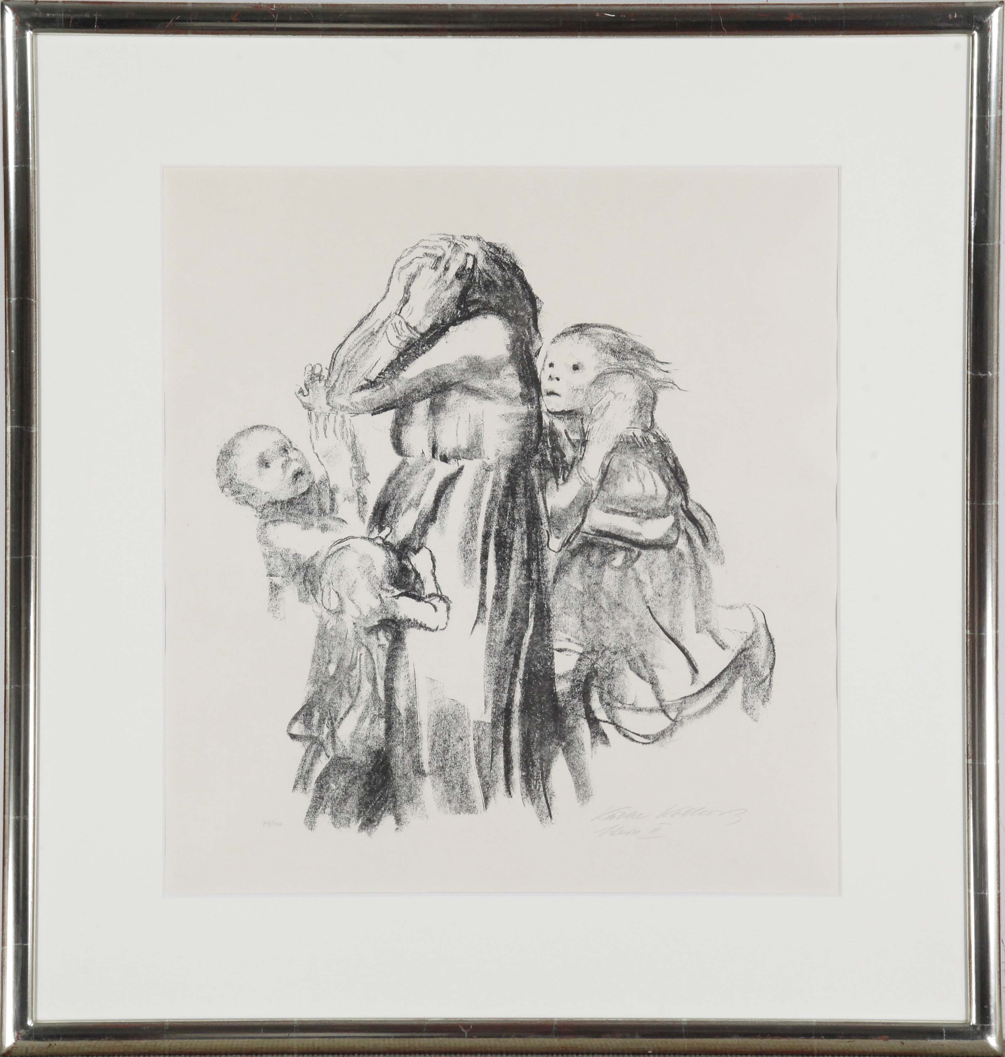 Käthe Kollwitz - Gefallen - Frame image