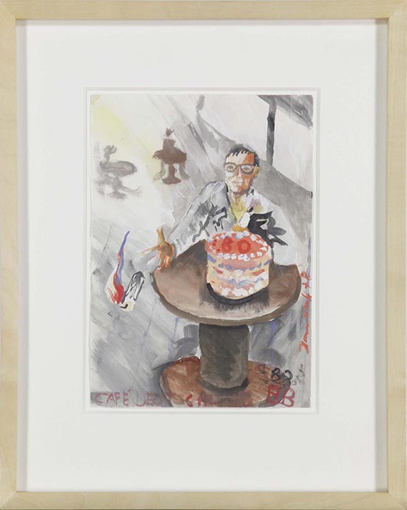 Jörg Immendorff - Café Deutschland BB - Frame image
