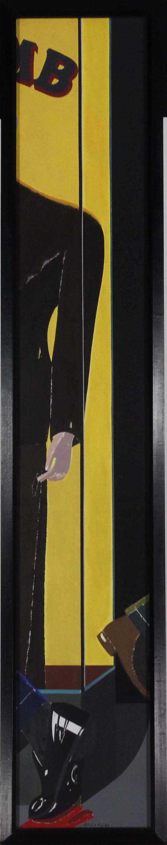 Eduardo Arroyo - Toute la ville en parle - "MB" - Frame image