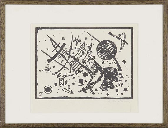 Wassily Kandinsky - Holzschnitt für die Ganymed-Mappe - Frame image