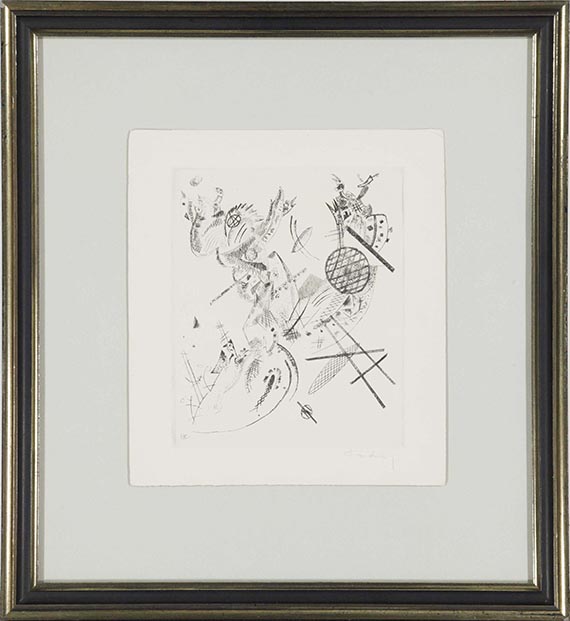 Wassily Kandinsky - Kleine Welten XII - Frame image