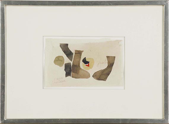 Julius Bissier - A. 28.4.63 finis April - Frame image