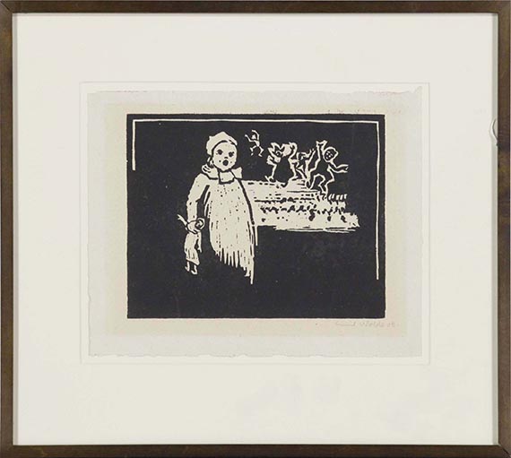 Emil Nolde - Mädchenphantasie - Frame image