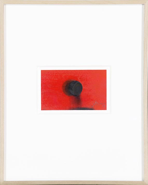 Otto Piene - Rauchzeichnung 104 - Frame image