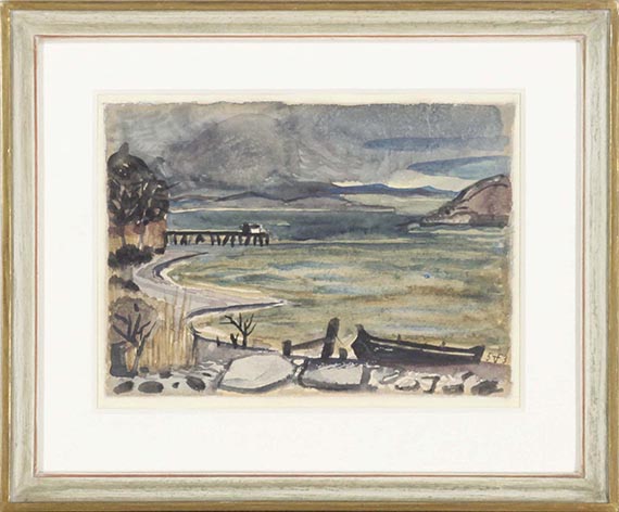 Otto Dix - November am Bodensee - Frame image