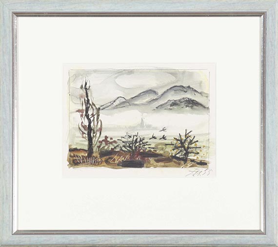Otto Dix - Bodensee - Herbstnebel - Frame image