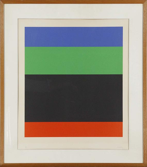 Ellsworth Kelly - Blue Green Black Red - Frame image