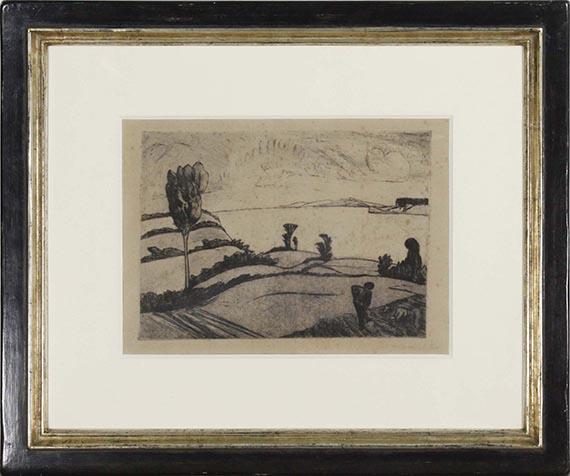 Erich Heckel - Fördelandschaft - Frame image