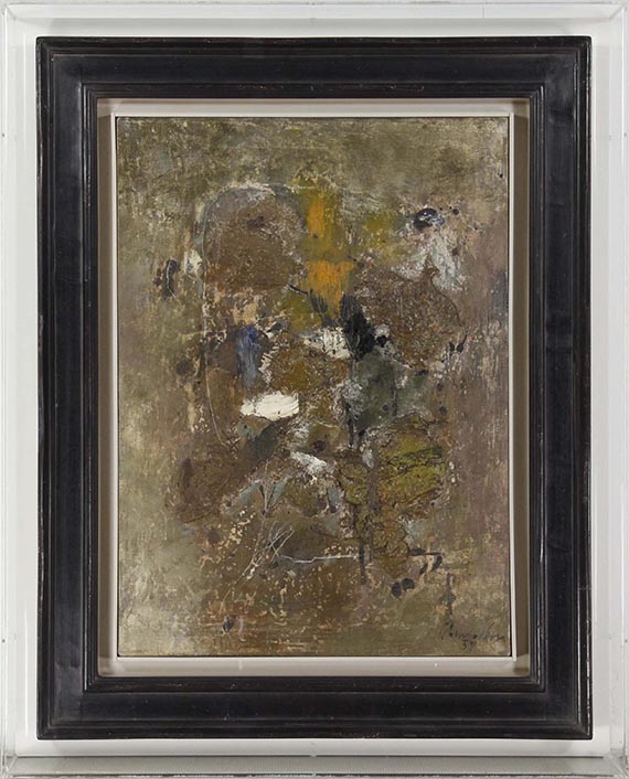 Emil Schumacher - Asphodelos 3 - Frame image