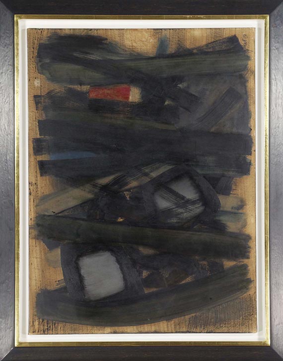 Fritz Winter - Bestimmendes Rot - Frame image