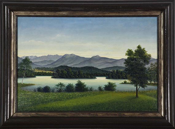 Georg Schrimpf - Osterseen - Frame image