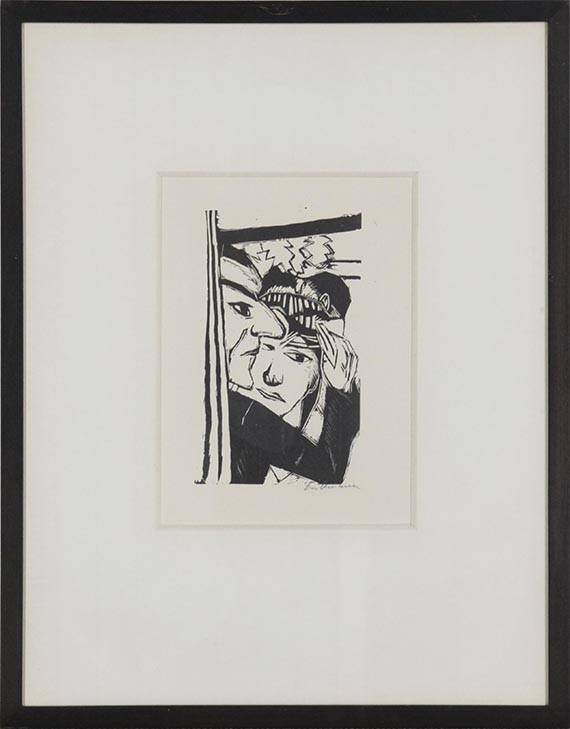 Max Beckmann - Tanzendes Paar - Frame image