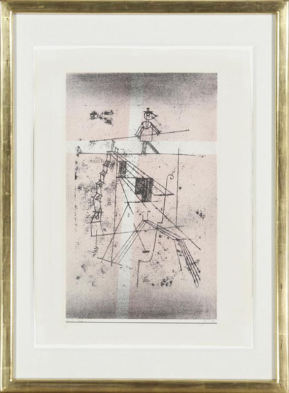 Paul Klee - Seiltänzer - Frame image