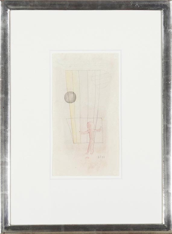 Max Bill - Junge mit Luftballons - Frame image