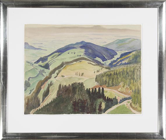 Erich Heckel - Blick in die Ebene - Frame image