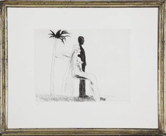 David Hockney - The Marriage - Frame image
