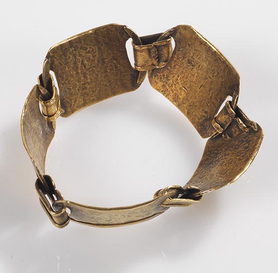 Karl Schmidt-Rottluff - Armband aus Gold - Back side