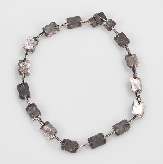 Karl Schmidt-Rottluff - Gliederhalskette aus Silber - Back side