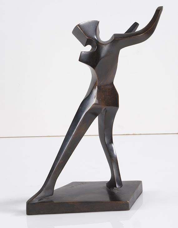 William Wauer - Tänzer - Back side