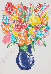 Vase of Flowers,...