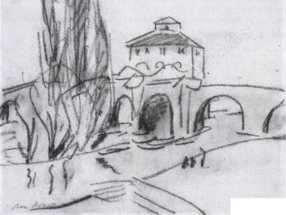 "Am Arno", 1909
