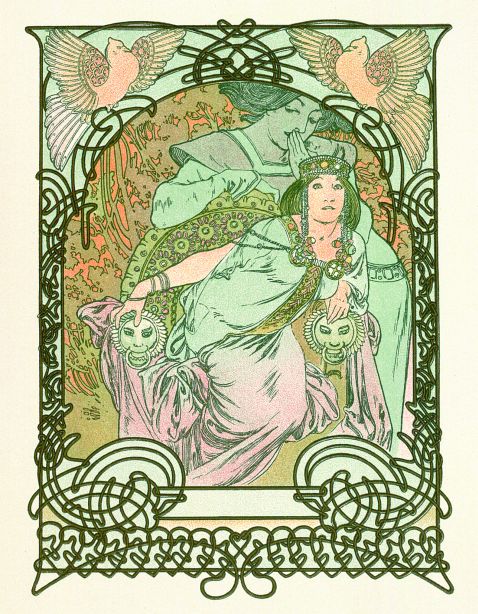 Alphonse Mucha - Prinzessin Ilsée