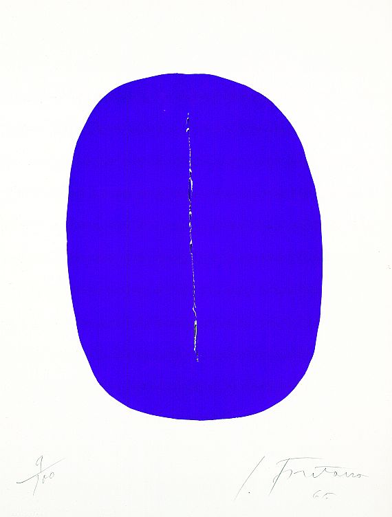 Lucio Fontana - Ovale Form