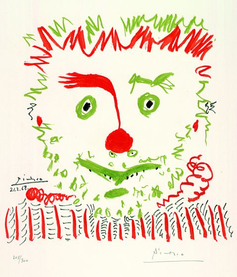 Pablo Picasso - Le Clown