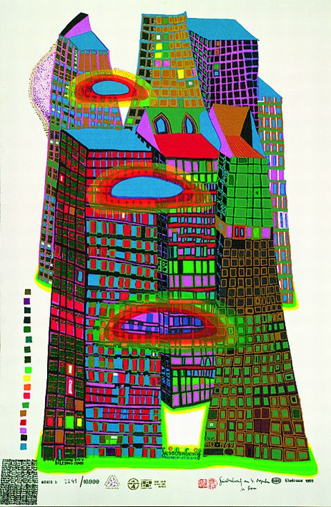 Friedensreich Hundertwasser - Good Morning City