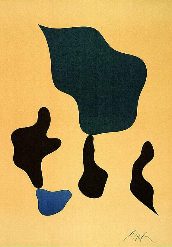 Jean Arp - Composition mit fünf Formen