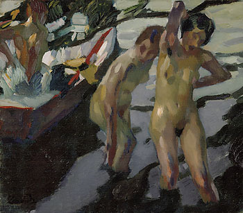 Leo Putz - Die Badenden