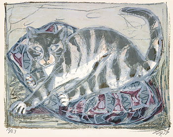 Otto Dix - Katze