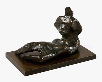 Henry Moore - Reclining figure: Flint