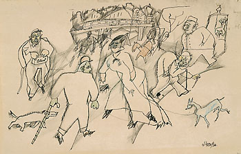 George Grosz - Straße