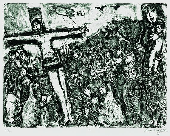 Marc Chagall - Kreuzigung