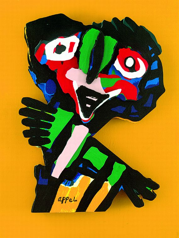 Karel Appel - Tête