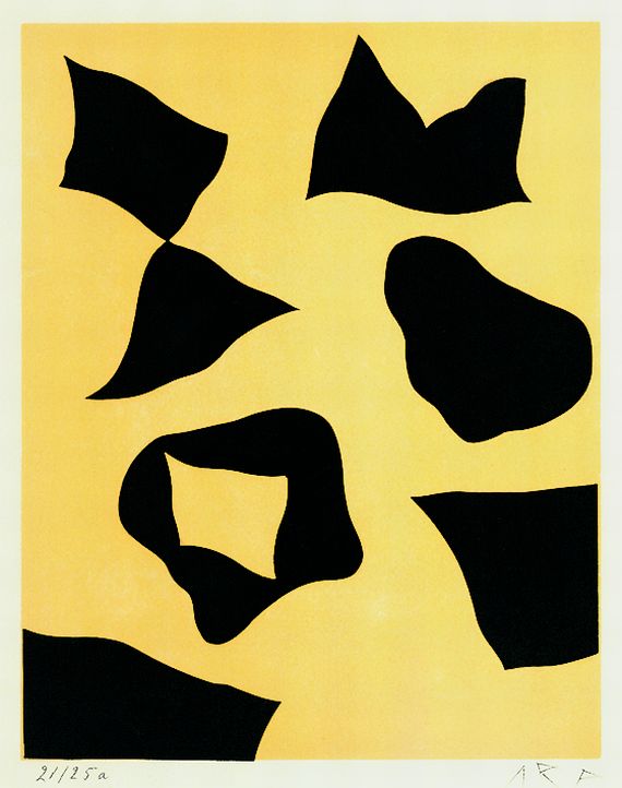 Jean Arp - Es schneit nach oben